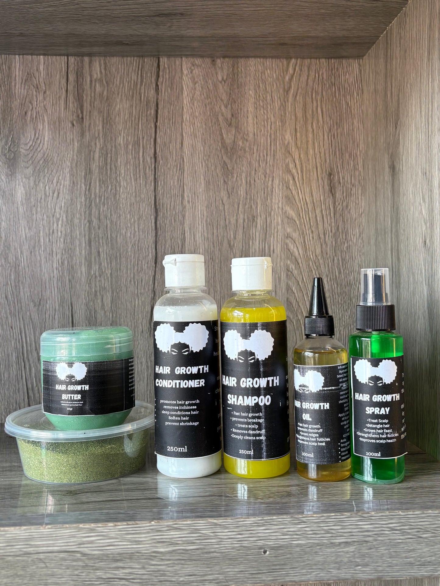 Ayurvedic hair growth set